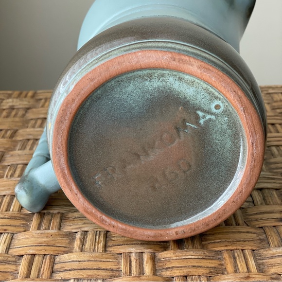 Frankoma Plainsman Woodland Moss Pitcher - Picture 8 of 12